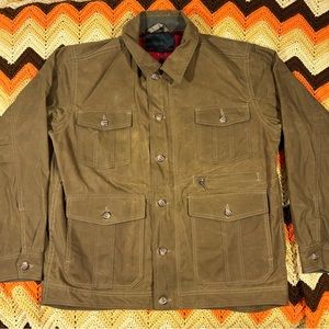 Filson 10204 Shelter Cloth Westlake Jacket men size L made in the usa